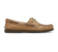 Sperry Male Authentic 2 Eye Boat Shoe, Brown, 7.5