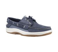 Sperry Billfish 3 Eye Leather Men's Navy Boat Shoes UK 6
