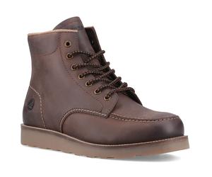 Sperry Boston Leather Mens Brown Ankle Boots - Size UK 10