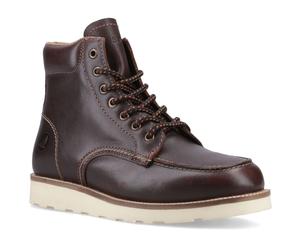 Sperry Boston Leather Mens Chocolate Ankle Boots - Size UK 11