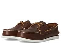 Sperry Boy's Authentic Original (Toddler/Little Big Kid) Boat Shoe, Brown, 21.5 cm