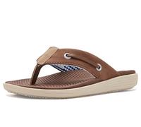 Sperry Boys Seafish Flip Flop Sandals (Little Kid/Big Kid), Honey Carmel, 12.5 UK Child