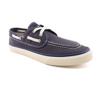 Sperry Classical Seamate Cotton Mens Navy Boat Shoes - Size UK 6