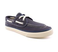 Men's Sperry Classical Seamate Cotton Men's Navy Boat Shoes - Size: 12