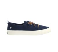 Sperry Crest Vibe Womens Blue Plimsolls Canvas - Size UK 6