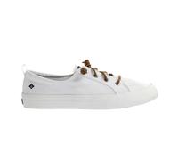 Sperry Crest Vibe Womens White Plimsolls Canvas - Size UK 4