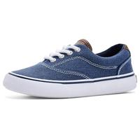 Sperry CVO Boys' Striper Ii (Little Big Kid) Trainers, Midnight Blue Canvas, 13 UK