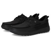 Sperry Fairwater Plushwave Boat Shoe (Little Kid), Black1, 34