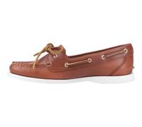 Sperry Female Authentic 1 Eye Boat Shoe, Brown, 7.5