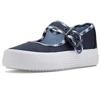 Sperry Girls' Bahama Mary Jane (Little Kid/Big Kid), Midnight blue, 4 UK