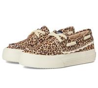 Sperry Girls' Bahama Platform (Little Big Kid) Trainers, Leopard, 4 UK