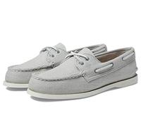 Sperry Men's A/O 2-Eye Suede Boat Shoe, Grey, 7 UK