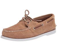 Sperry Men's A/O 2-Eye Suede Boat Shoe, Tan, 6.5 UK