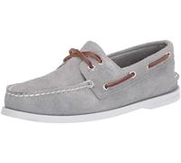 Sperry Men's A/O 2-Eye Suede Grey, Shoe,8.5