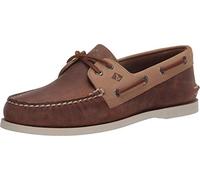 Sperry Top-Sider Men's A/O 2-Eye Wild Horse Boat Shoe, Sahara/Oatmeal, 7.5 UK