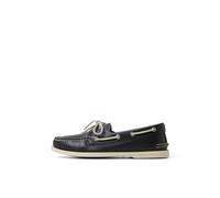 Sperry Mens Authentic 2 Eye Classic Lace Shoes, Navy, 9