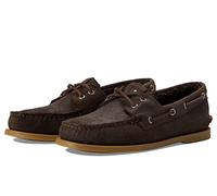 Sperry Men's Authentic Original 2-Eye Seacycled Boat Shoe, Cozy Java, 9 UK