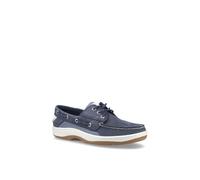 Sperry Men's Billfish 3 Eye Wide Fit Boat Shoe in Navy | Size: 8 Sperry Navy 8