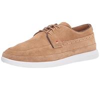 Sperry mens Gold Plushwave Cabo 4-eye Leather Oxford, Tan Suede, 10 US