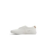 Sperry Mens Helm CVO Canvas Sneaker, White/White, 11 UK