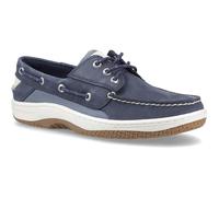 Men's Sperry Billfish 3 Eye Leather Men's Navy Boat Shoes - Size: 10