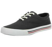 Sperry Mens Shoes Men's Striper II CVO, Black Linen, 8 Wide