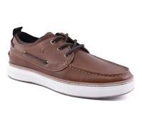 Men's Sperry Moc Neo Polyurethane Men's Brown Boat Shoes - Size: 7