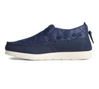 Sperry Moc Sider Nylon Slip On Navy Durable upper, Microfleece lining keeps fe