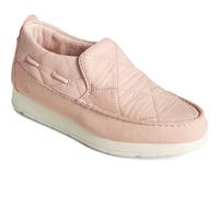 Sperry Moc-Sider Suede Women's Blush Moccasins Shoes UK 4