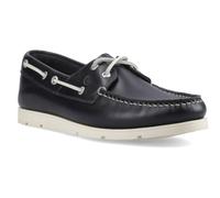 Sperry Mens Oakland 2 Eye Boat Classic Lace Shoes, Navy, 8