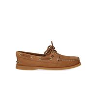 SPERRY PEANUT LEATHER LOAFER 36