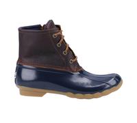 Perry Saltwater Duck Weather Boot Female Tan/Navy UK Size 6.5