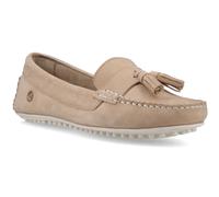 Sperry Salvador Slip on Nubuck Women's Taupe Moccasins Shoes UK 8