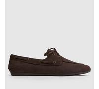 SPERRY Slim Boat Flats in Dark Brown UK 8 (EU 41½)