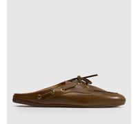 SPERRY Slim Boat Mule Flats in Brown UK 8 (EU 41½)