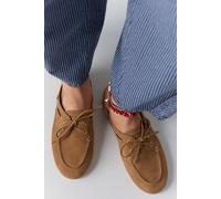 Sperry Slim Boat Mules at Free People in Light Peanut, Size: US 10 - female