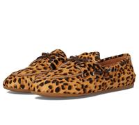 Sperry Slimboat Leather Women's Leopard Standard Boat Shoes - UK 8