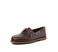 Authentic Original Leather Men's Boat Shoes - Amaretto / UK 9.5 / Medium