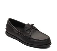 Sperry Top-Sider Men's Authentic Original 2-Eye Boat Shoe, Smooth Black, 15 UK