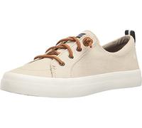 Sperry Top-Sider Women's Crest Vibe Sneaker, Oat Linen, 3 UK