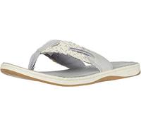Sperry Top-Sider Women's Parrotfish Flip Flop, Grey Silver, Size 5.5 US / 3.5 UK US