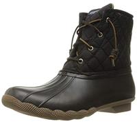 Sperry Top-Sider Women's Saltwater Core Boots, Black, 6.5 UK