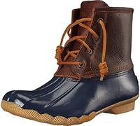 Sperry Top-Sider Women's Saltwater Fashion Boot, Tan/Navy, 6 UK