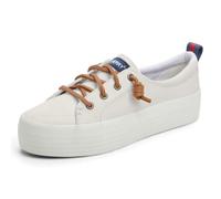 Sperry Women’s Crest Vibe Wash Linen White Slippers | Casual Shoes