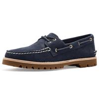 Sperry Womens A/O 2-Eye Low Lug, Navy, 9.5