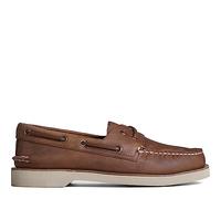 Sperry Womens A/O 2-Eye Nautical, Dark Tan, 4