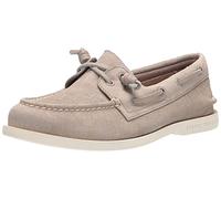 Sperry Women's A/O 2-Eye PLUSHWAVE Boat Shoe, Taupe, 4 UK