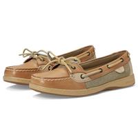 Sperry Women's Angelfish Boat Shoe, Linen, 8.5 Wide