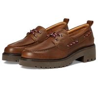 Sperry Women's Ao 2 Eye Lug Boat Shoe, Brown, 9.5