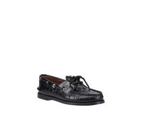 Sperry Women's Authentic 2 Eye Boat Shoe in Black | Size: 5.5 Sperry Black 5.5